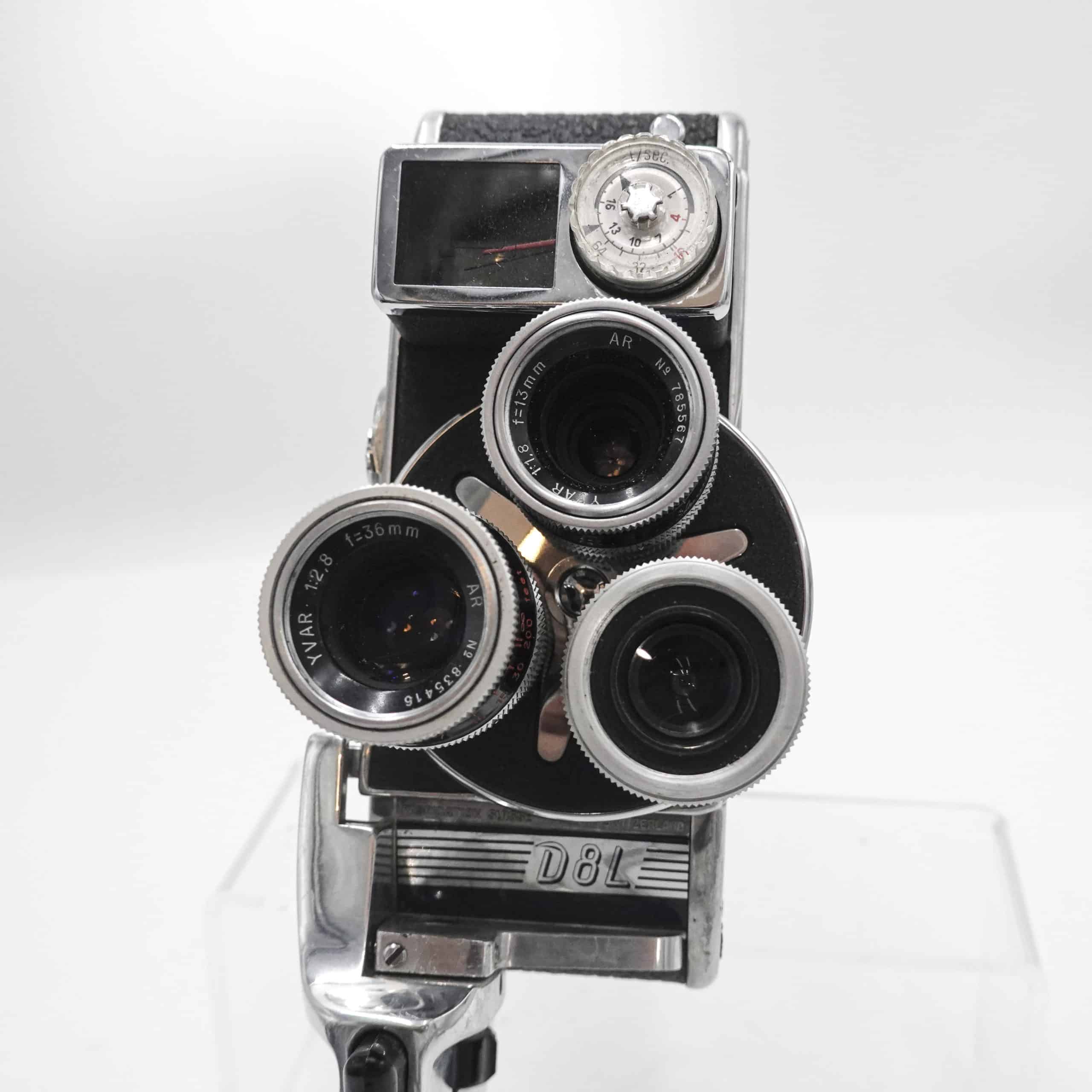 Bolex Paillard D8L Double 8mm Cine Film Camera