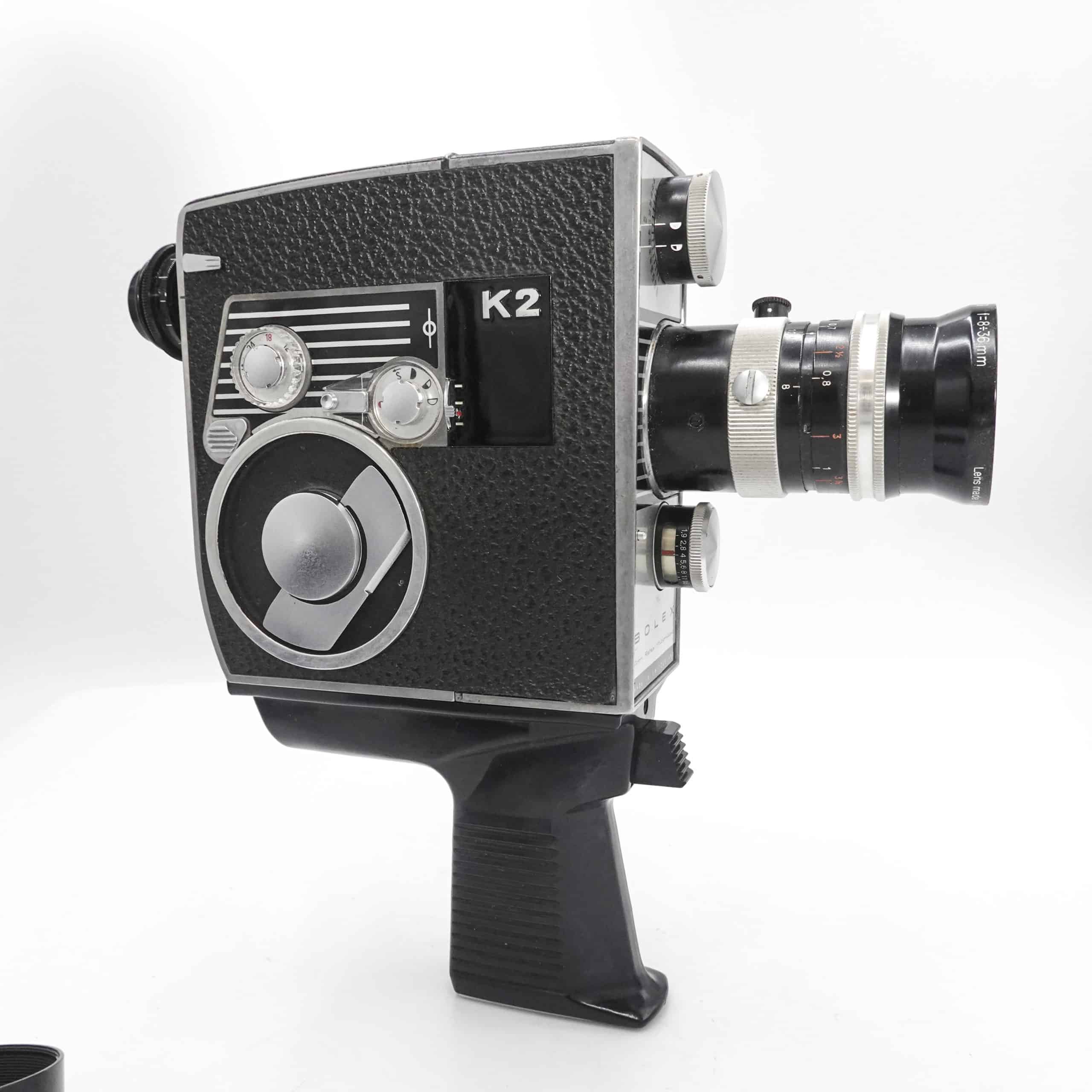 Bolex Paillard K2 Double 8mm Cine Film Camera