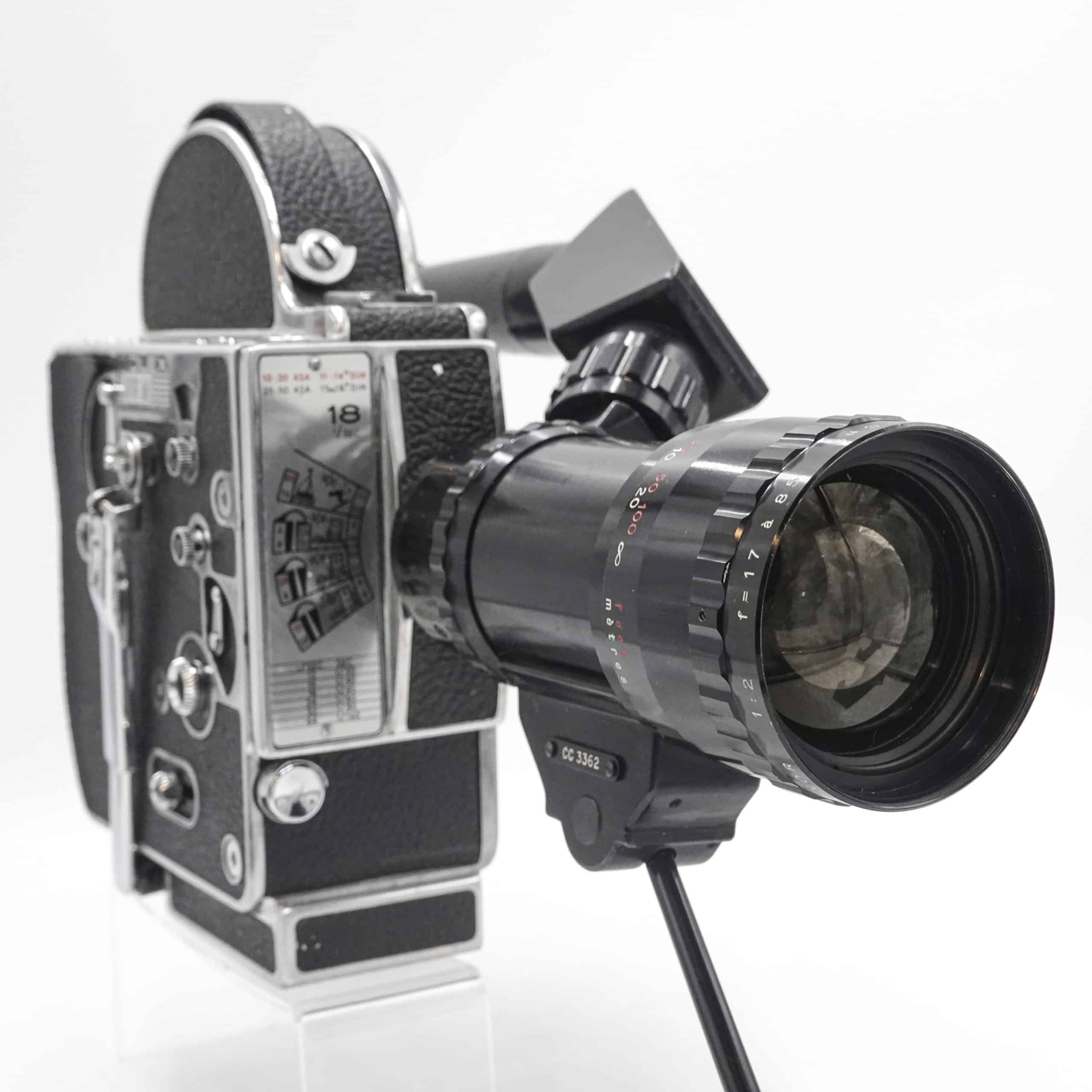 Paillard Bolex H16M3 H16-M3 Non-Reflex 16mm Cine Film Camera & 17-85mm f/2 Lens