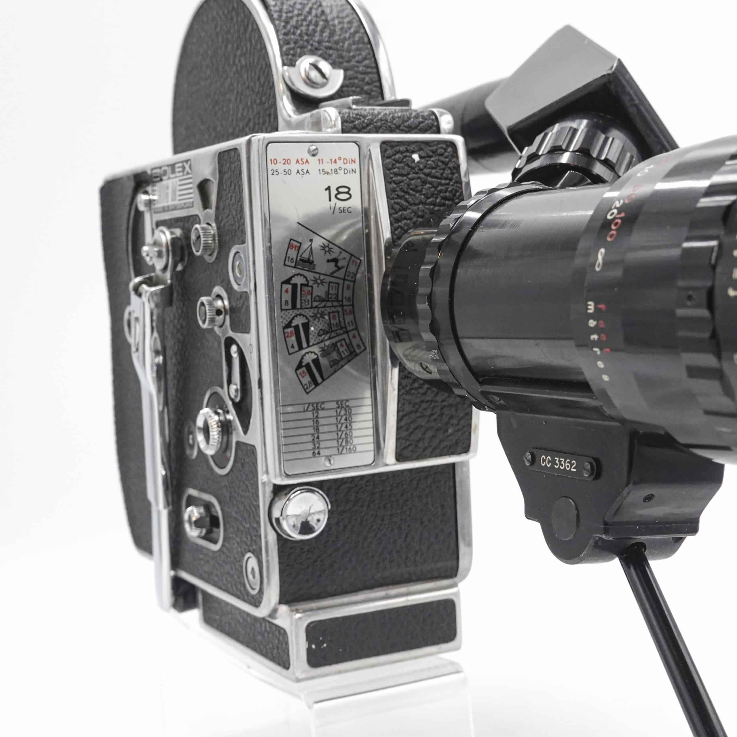 Paillard Bolex H16M3 H16-M3 Non-Reflex 16mm Cine Film Camera & 17-85mm f/2 Lens