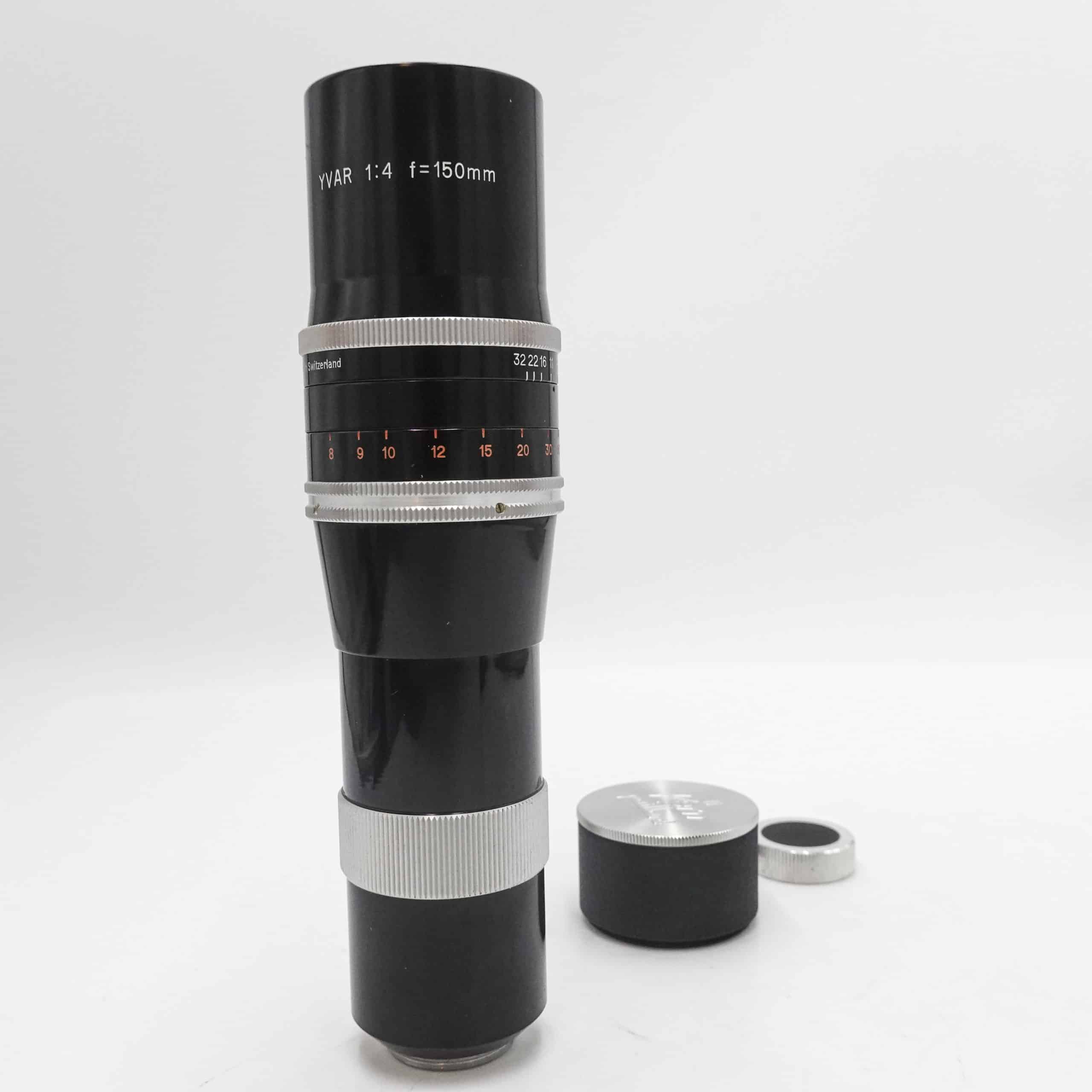 Kern Paillard YVAR 150mm f/4 C Mount Lens for Bolex H16