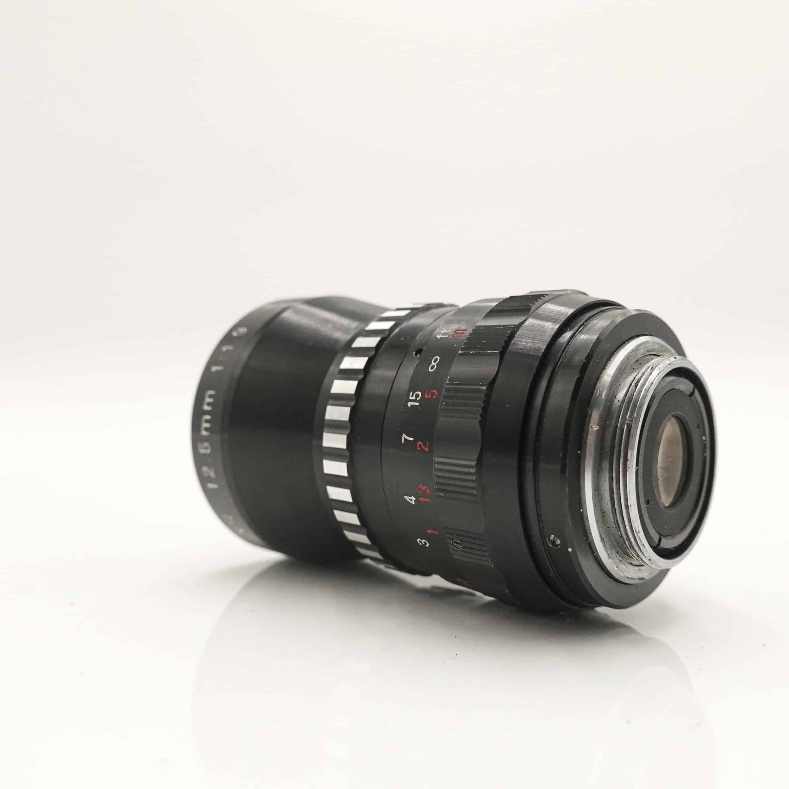 Cosmicar Television 12.5mm f/1.9 C Mount Lens